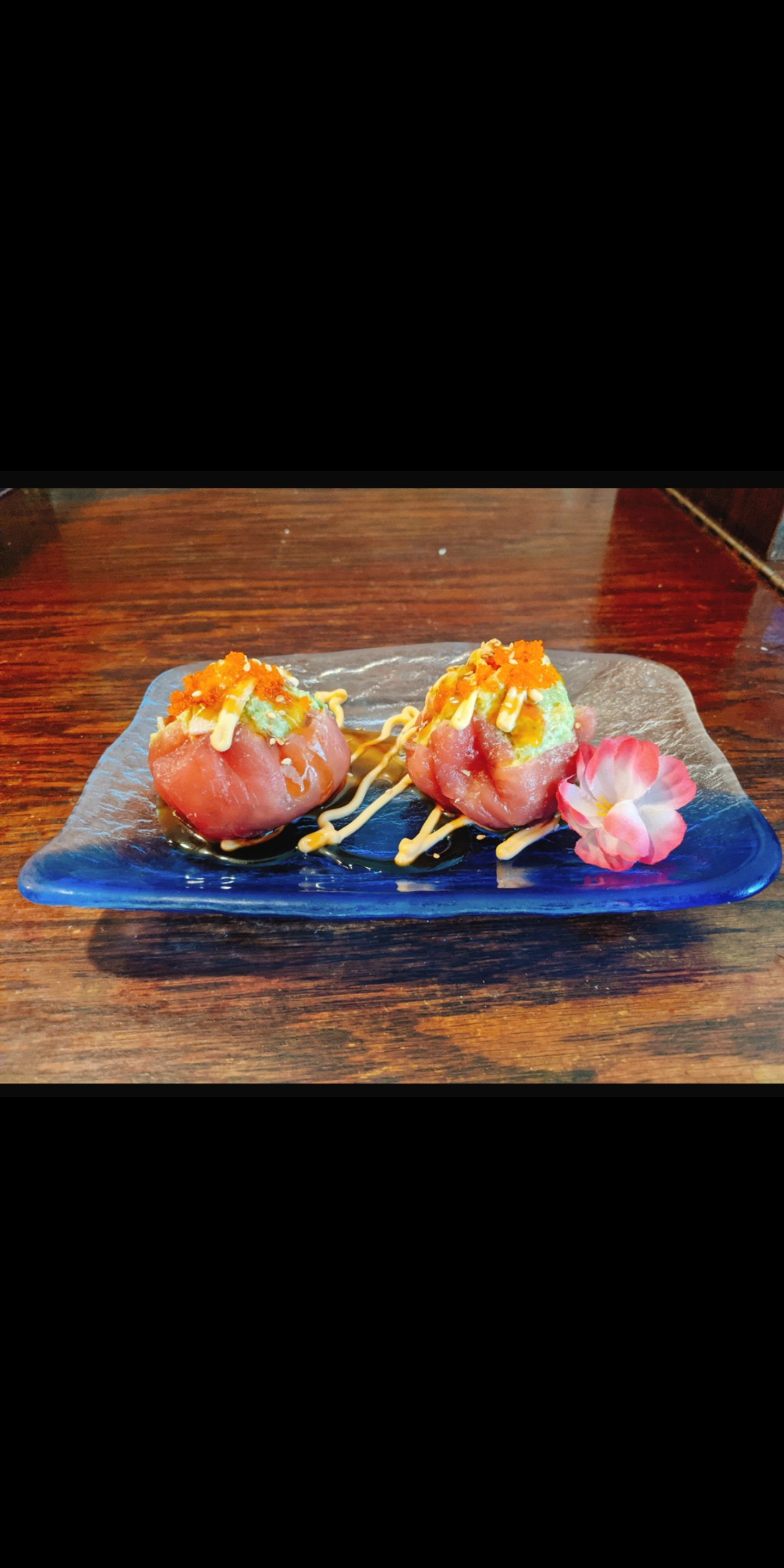 Order 11. Tuna Dumpling food online from Bay Sushi store, Brooklyn on bringmethat.com