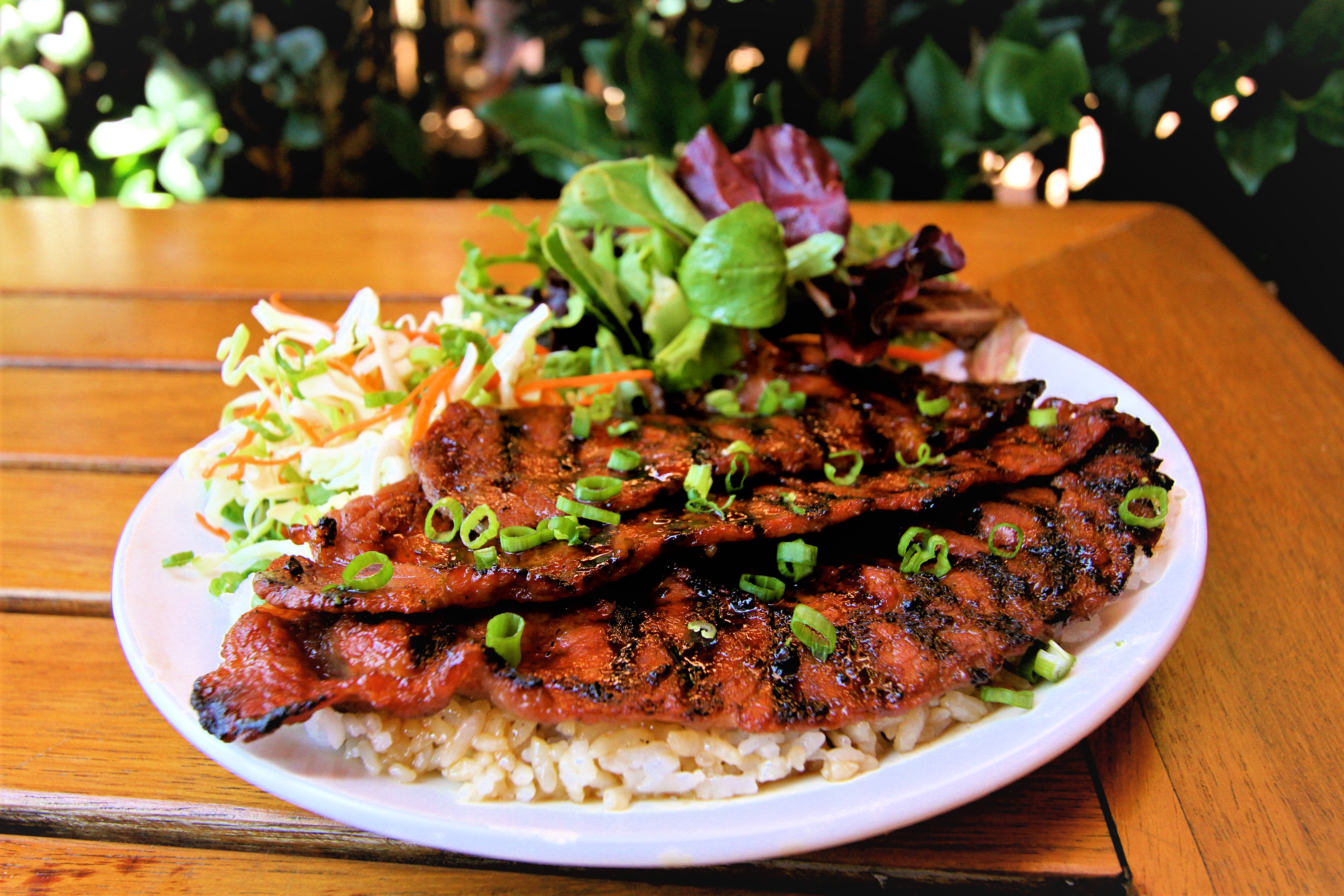 Order Chargrilled Steak food online from Nalu Hawaiian Fish Grill & Tutu Kitchen store, Lake Forest on bringmethat.com