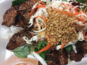 Order Bun Thit Nuong food online from Lemongrass Cafe store, Louisville on bringmethat.com