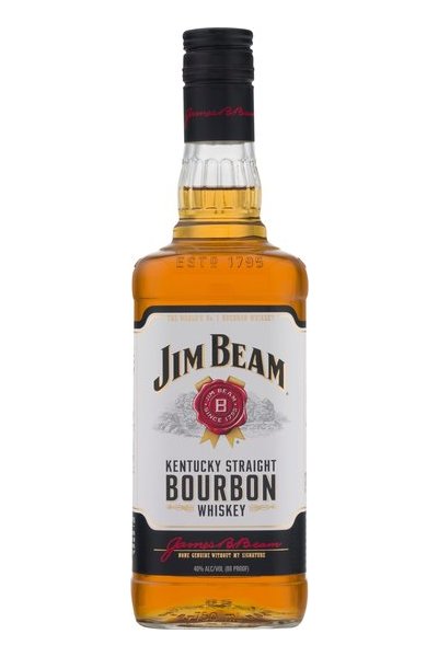 Order Jim Beam Bourbon Whiskey (375) food online from Friends Snacks store, San Francisco on bringmethat.com
