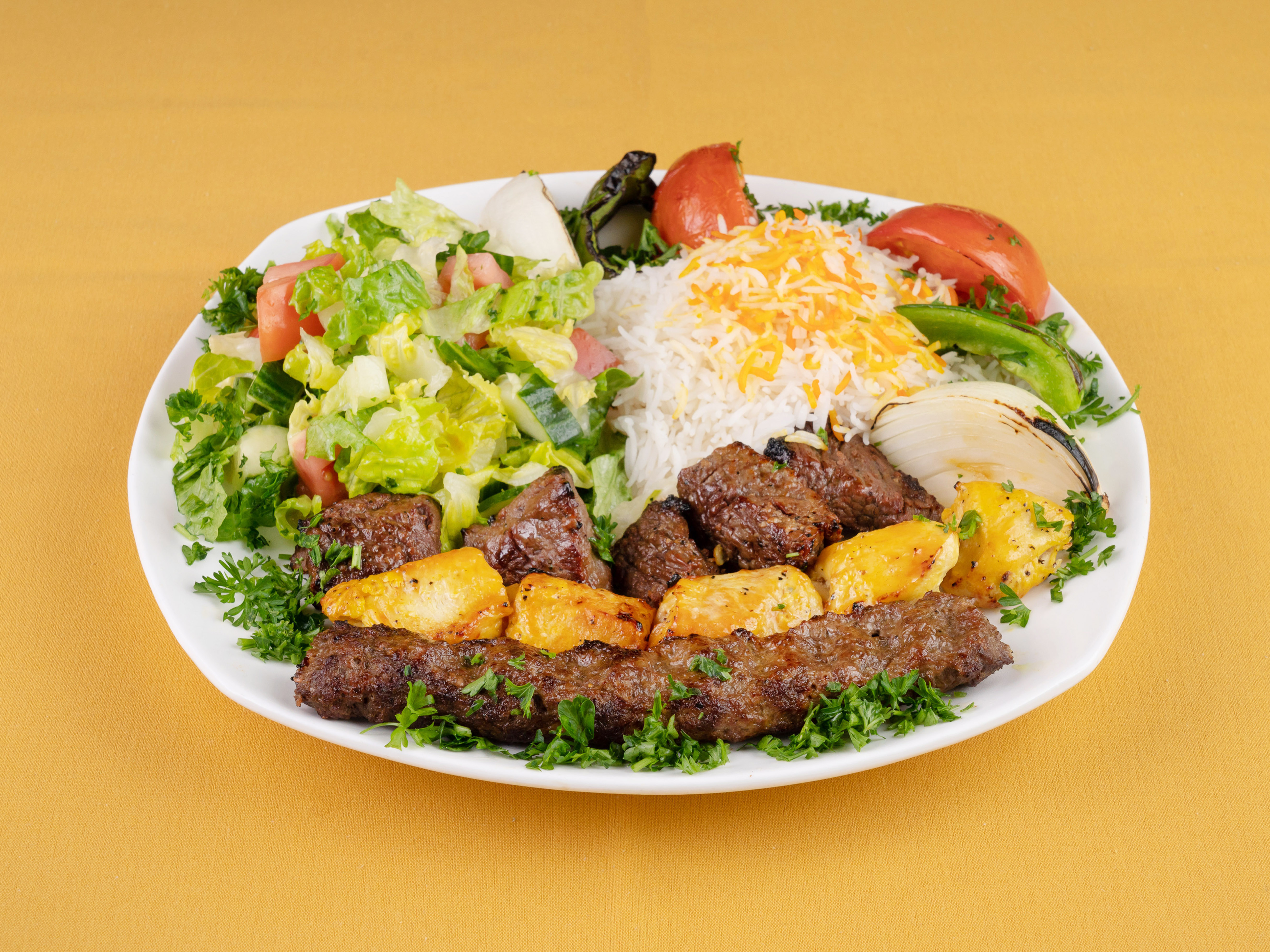Order Mixed Grill food online from Double Apple Cafe & Grill store, Houston on bringmethat.com
