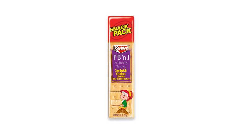 Order Keebler Toast & Peanut Butter And Jelly Flavored Sandwich Crackers Snack food online from Trumbull Mobil store, Trumbull on bringmethat.com