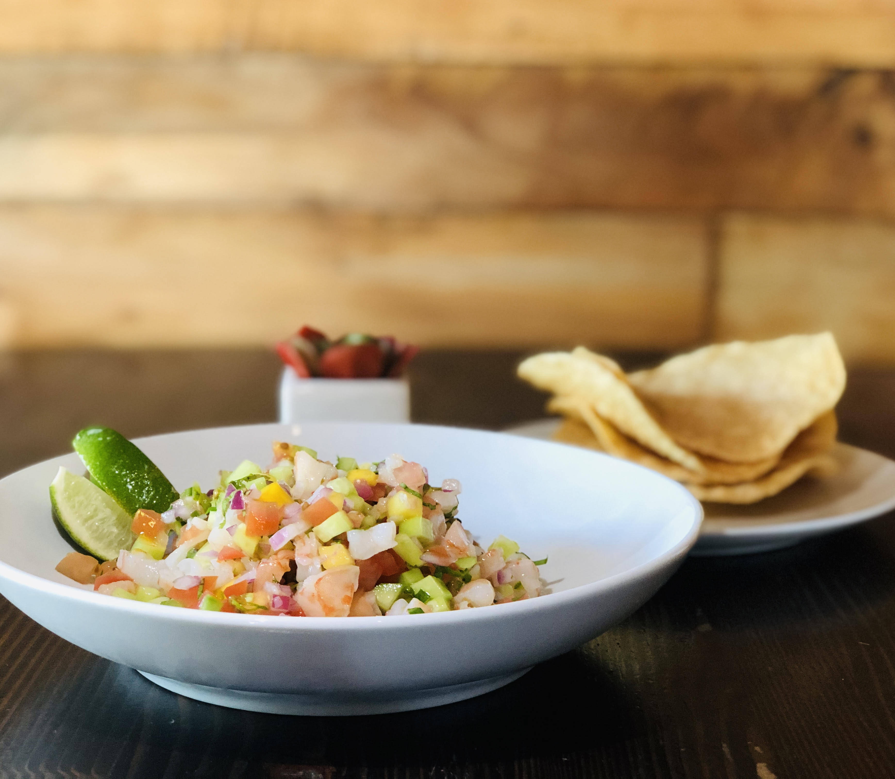 Order Baja Ceviche food online from Pedal Haus Brewery store, Chandler on bringmethat.com