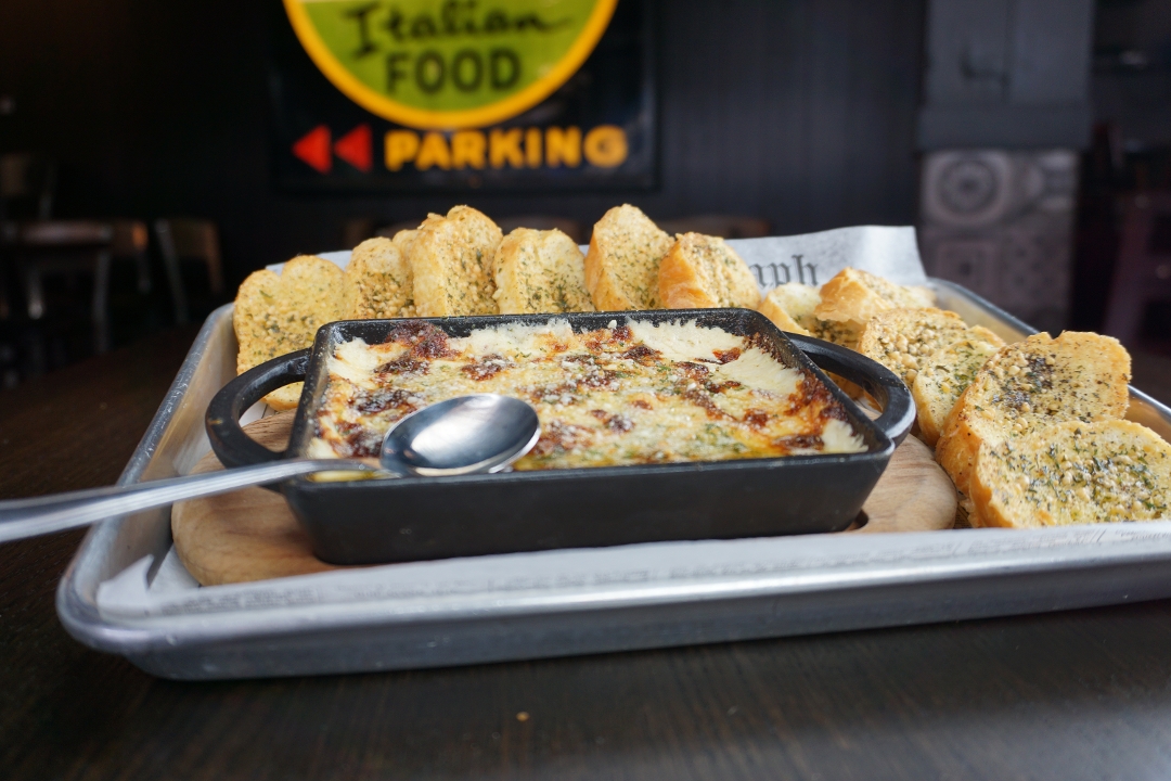 Order Gouda Cheese Skillet food online from Danny's Pizza & Burger Bar store, Chicago on bringmethat.com