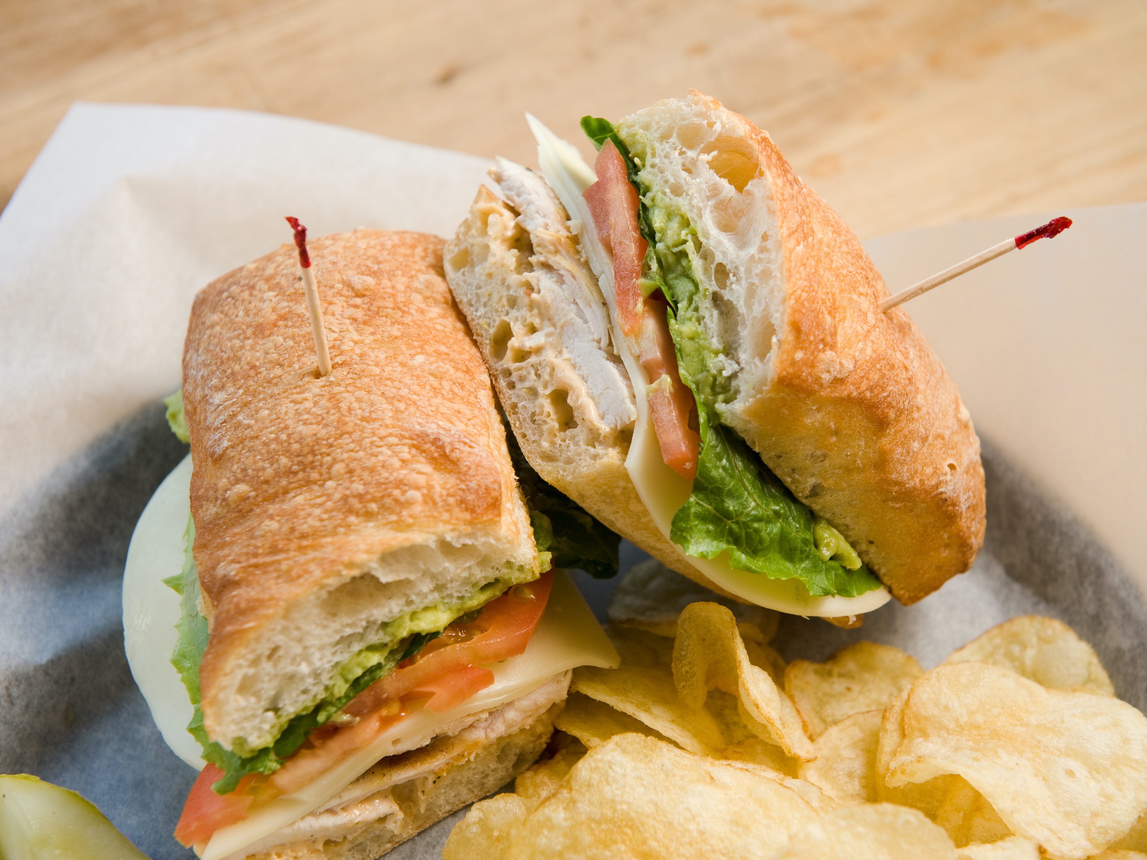 Order Baja Sandwich food online from Crumb Gourmet Deli store, Eden Prairie on bringmethat.com