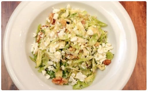 Order Brussel Sprout Salad - Salad food online from Dellarocco's of Brooklyn store, Brooklyn Heights on bringmethat.com