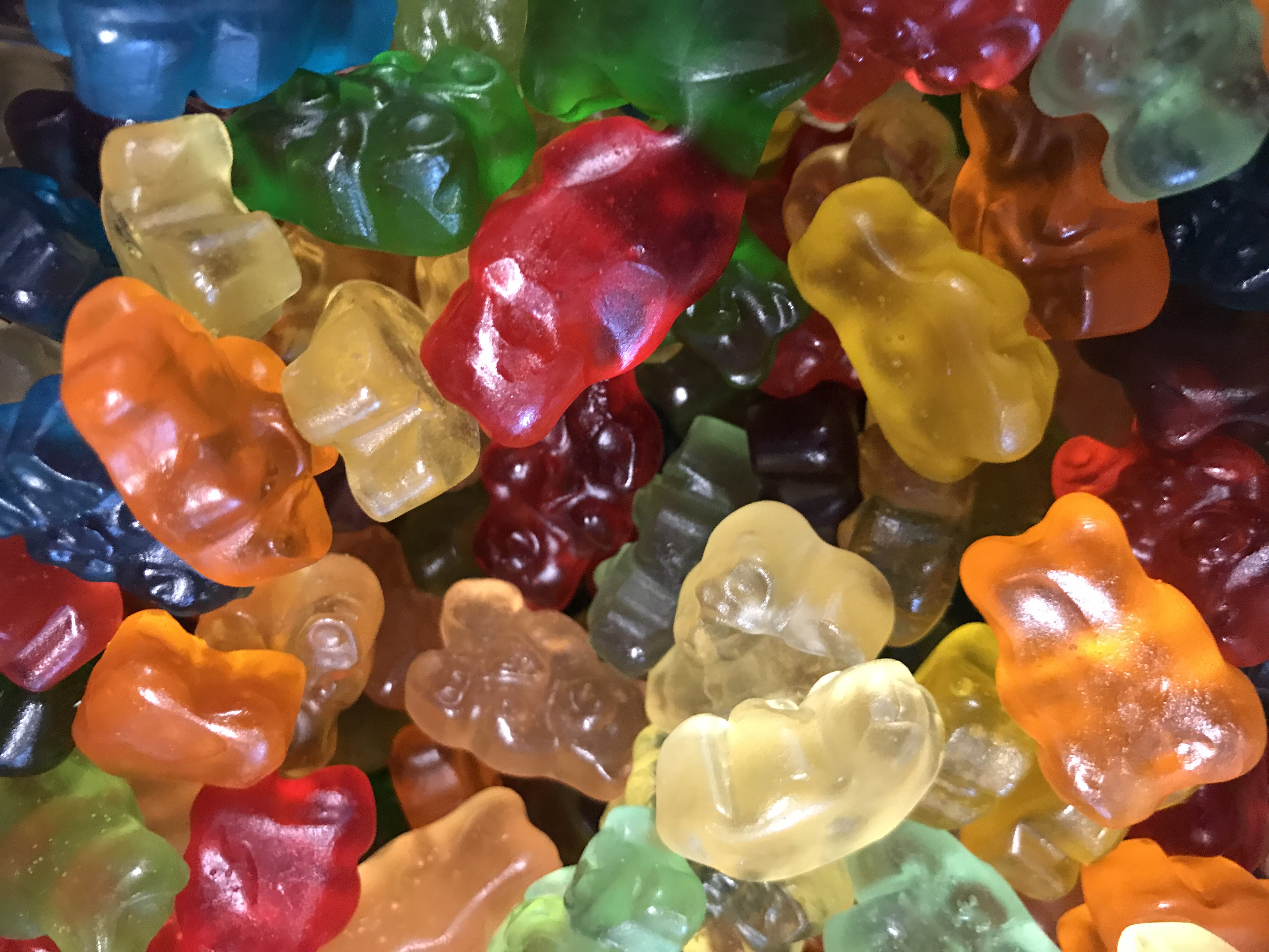 Order 12 Flavor Gummi Bears Candy food online from Buckeye Candy Company store, Columbus on bringmethat.com