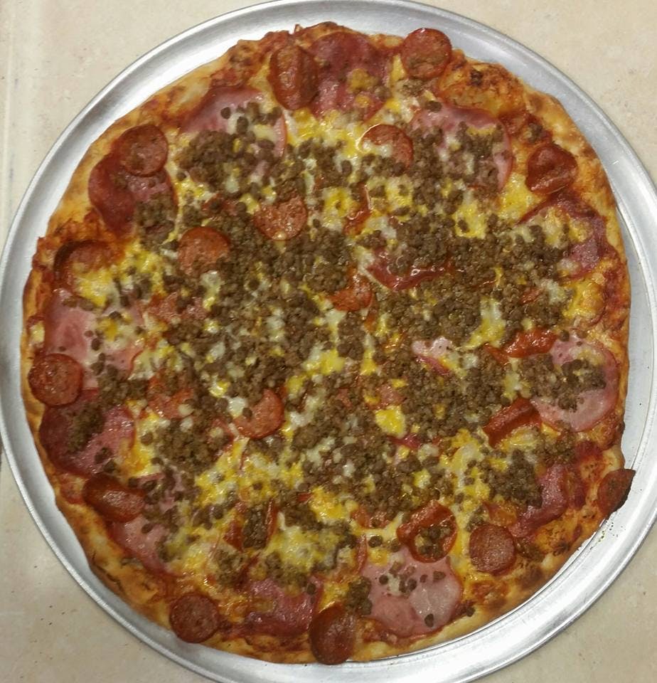 Order Meat Lover's Pizza - Small 12'' food online from Pizza to Go store, Willits on bringmethat.com