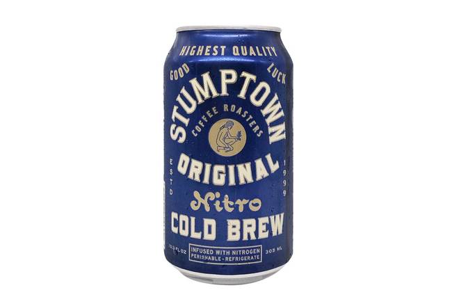 Order Stumptown Coffee - Nitro Cold Brew food online from Scramble Egg Company store, Boulder on bringmethat.com