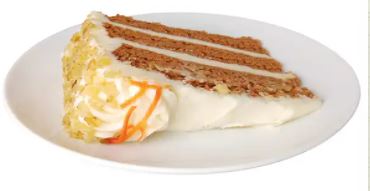 Order Carrot Cake Slice food online from Happys Pizza store, Lorain on bringmethat.com