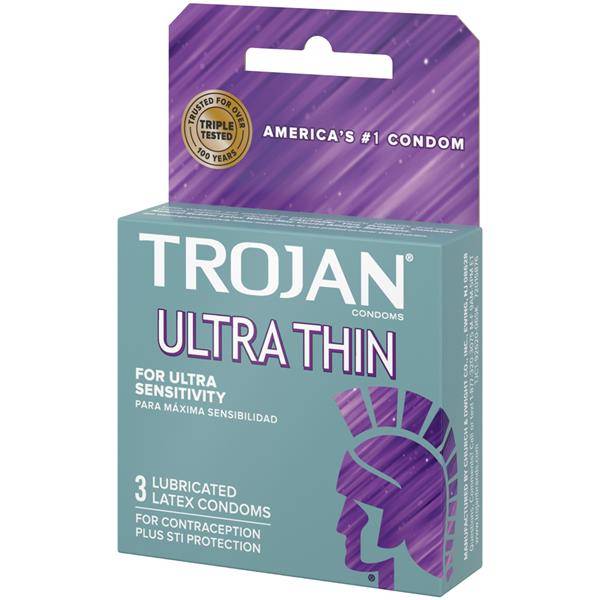 Order TROJAN ULTRA THIN food online from Quick Stop#1 store, Chico on bringmethat.com