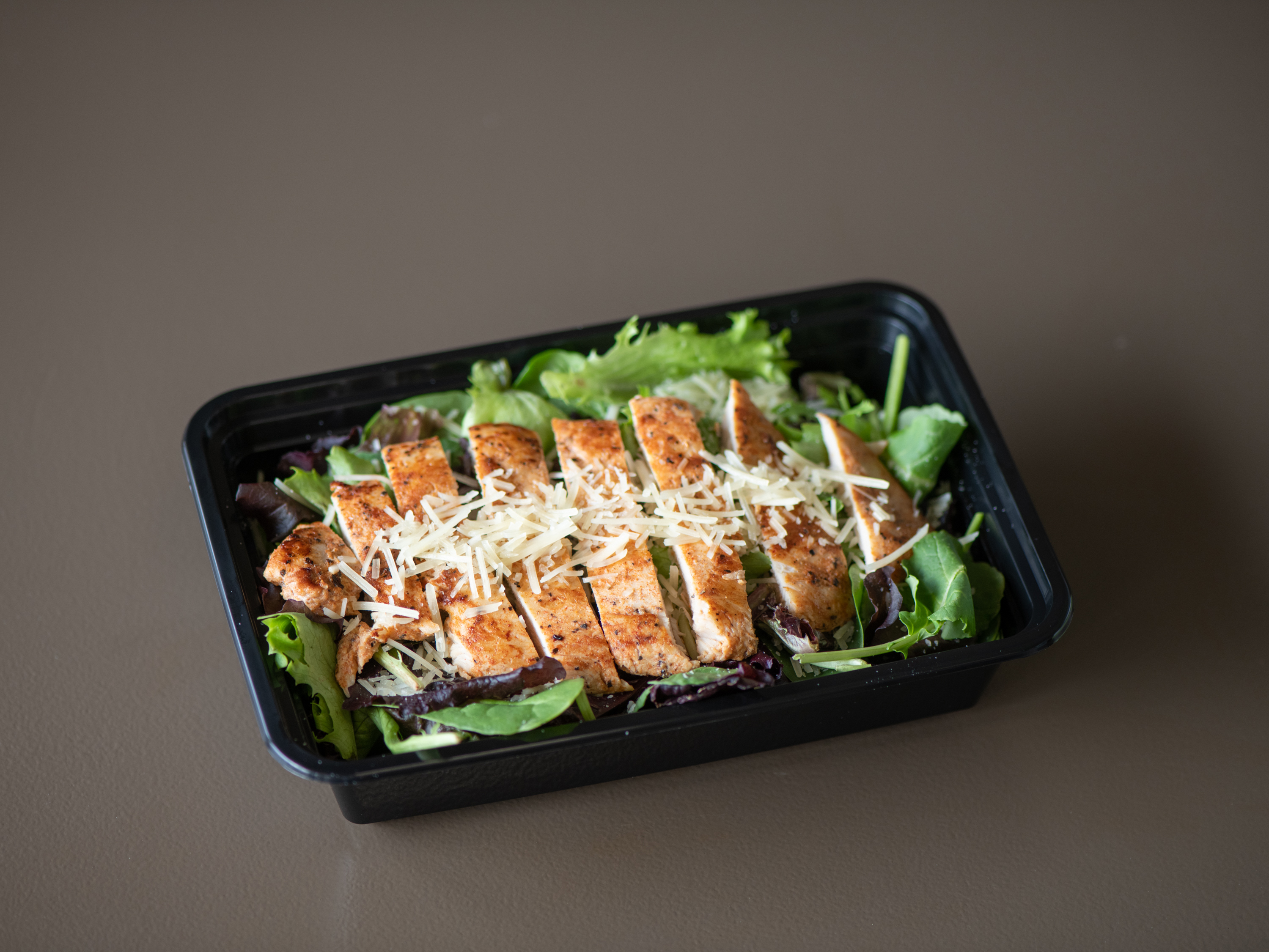 Order Chicken Caesar Salad food online from Burganic Hub store, Houston on bringmethat.com