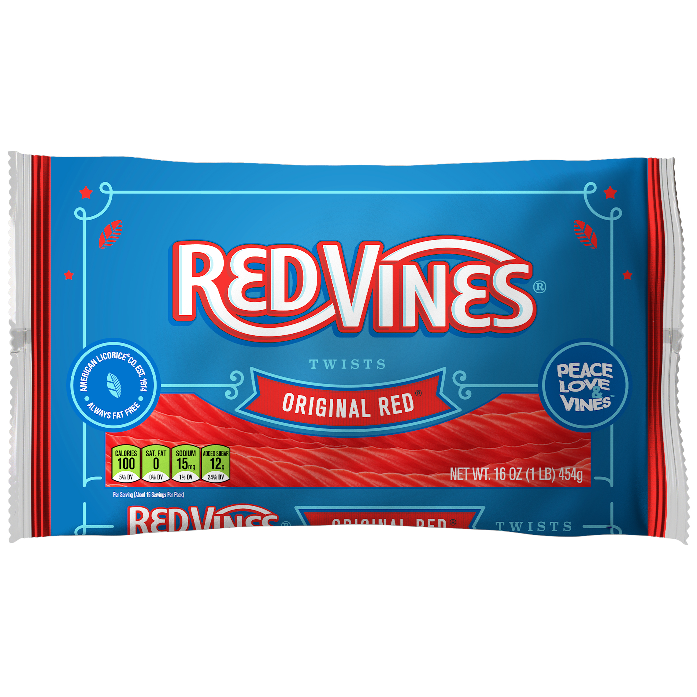 Order Red Vines Twists Red Licorice Candy - Original, 16 oz food online from Rite Aid store, MILLER PLACE on bringmethat.com