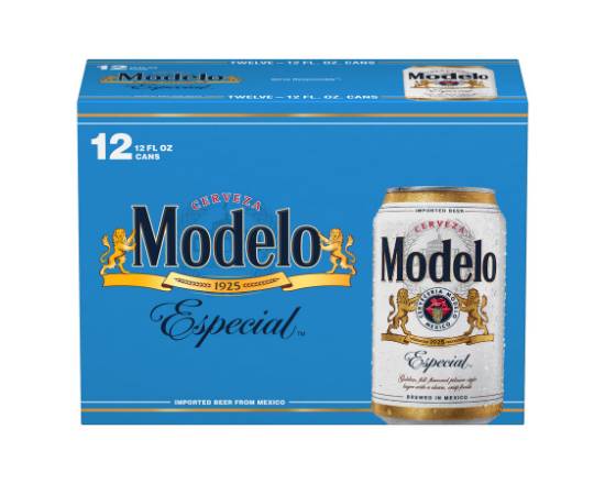 Order Modelo Especial 12 Pack 12 oz Cans food online from Lakeside Spirits store, Westlake Village on bringmethat.com