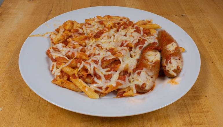 Order Baked Pasta Dinner With Sausage food online from Amato's Real Italian Food To Go store, Portland on bringmethat.com