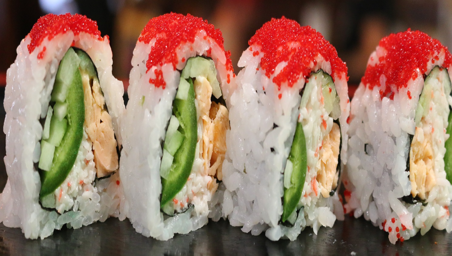 Order Tears In Heaven Roll food online from Kaze Sushi & Hibachi store, Mesquite on bringmethat.com