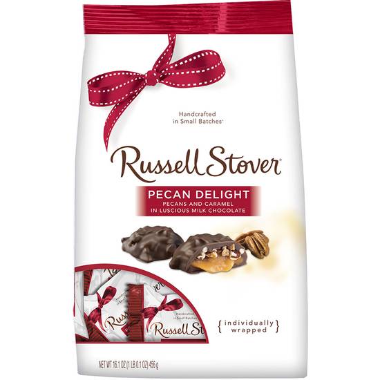 Order Russell Stover Pecan Delight Gusset Bag (16.1 oz) food online from Rite Aid store, Eugene on bringmethat.com