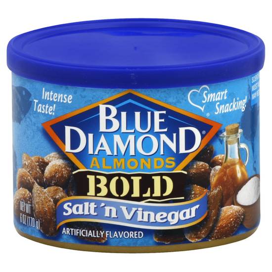 Order Blue Diamond Almonds Bold Salt 'n Vinegar (6 oz) food online from Rite Aid store, Eugene on bringmethat.com