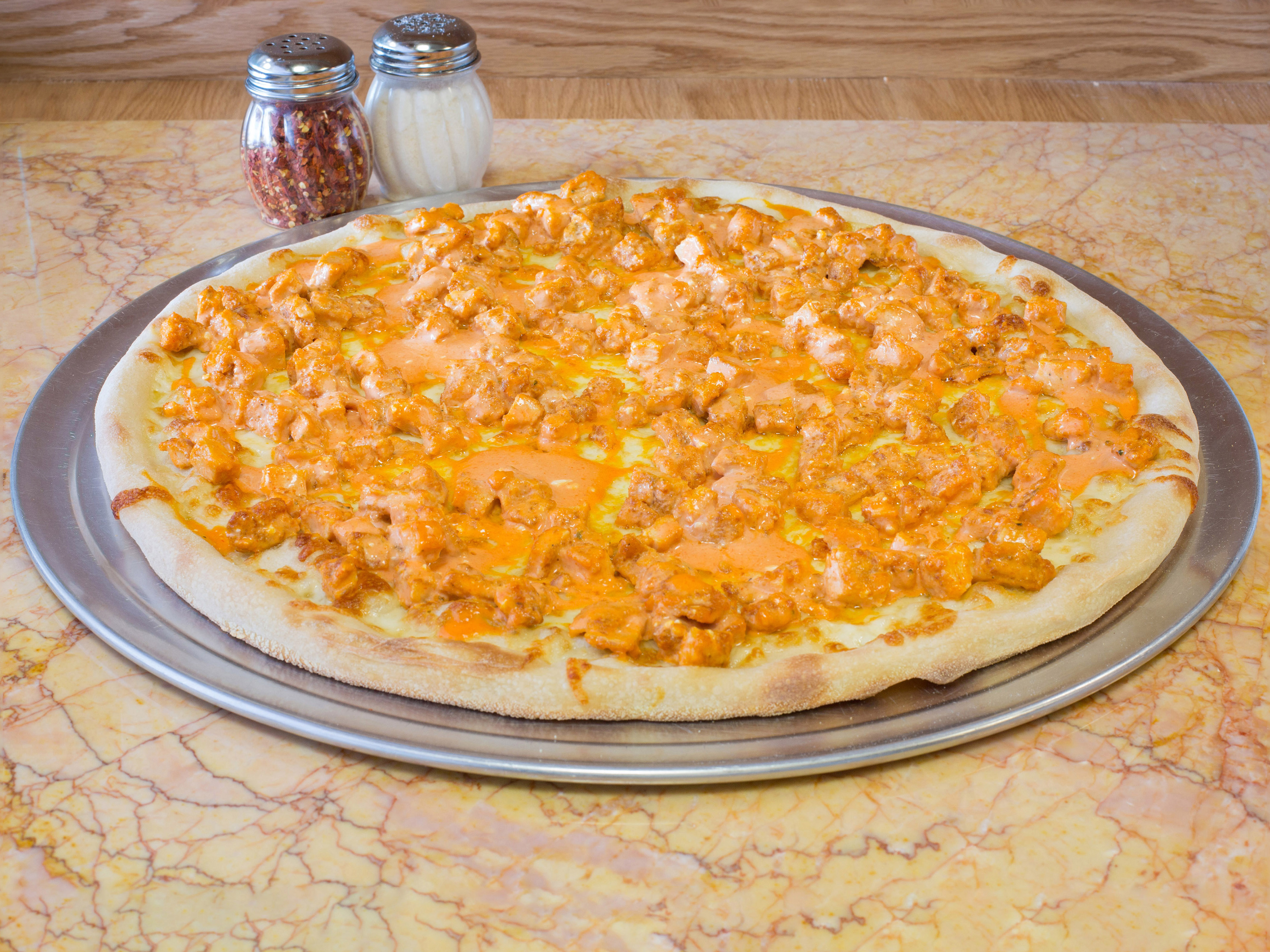 Order Buffalo Chicken Pizza food online from Outta Hand Pizza store, Westfield on bringmethat.com