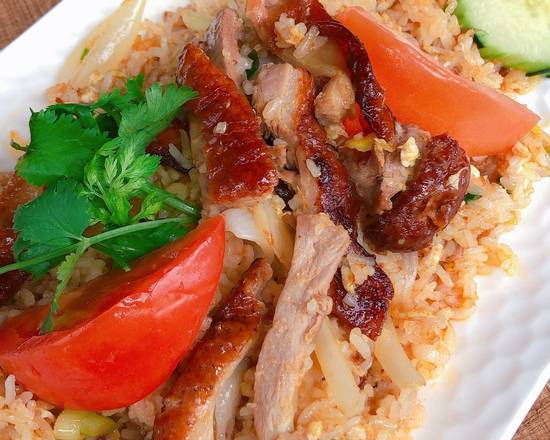 Order Roast Duck Fried Rice food online from The Thonglor store, San Francisco on bringmethat.com