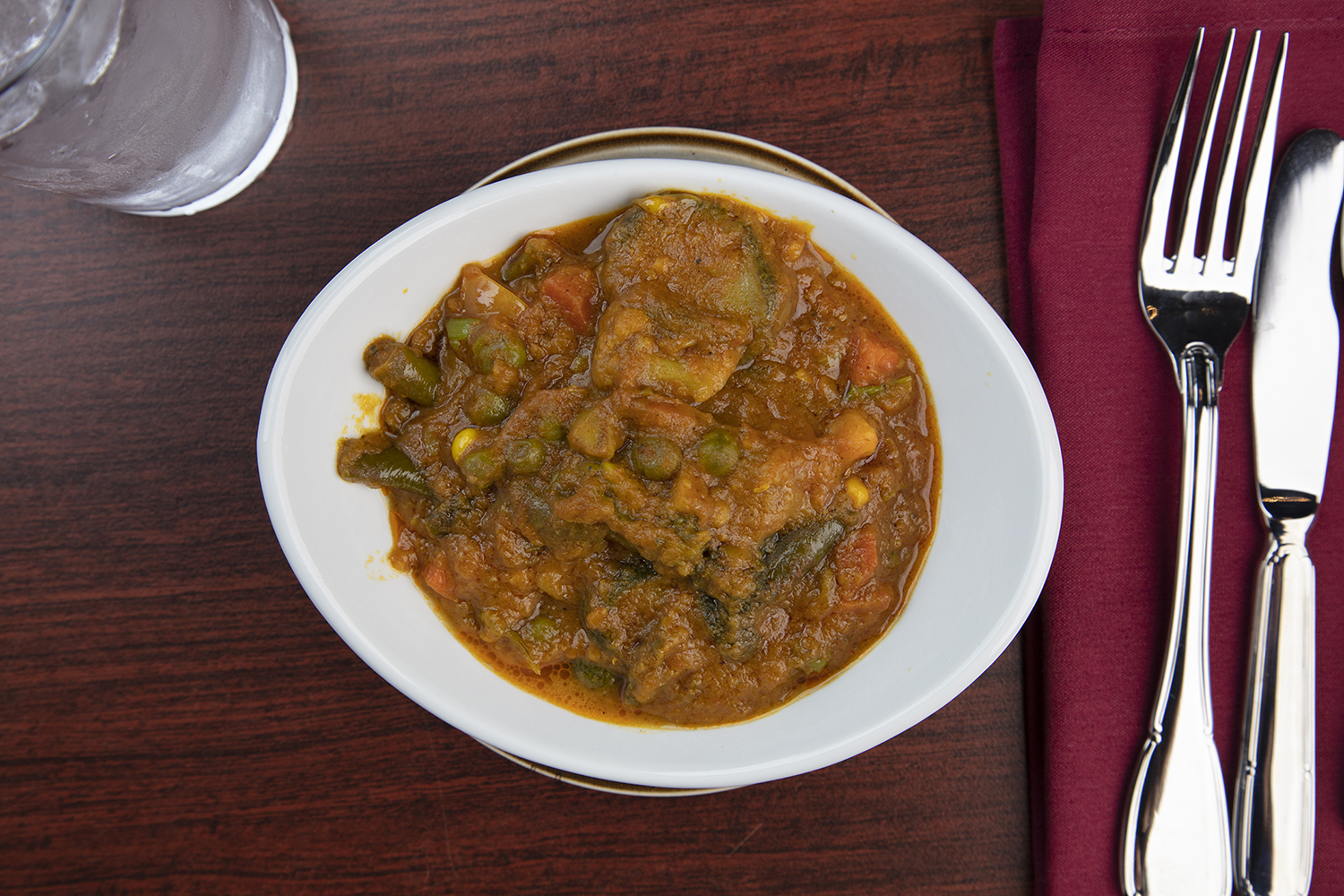 Order Vegetable Curry food online from Chutney Indian & Nepalese Cuisine store, Aurora on bringmethat.com