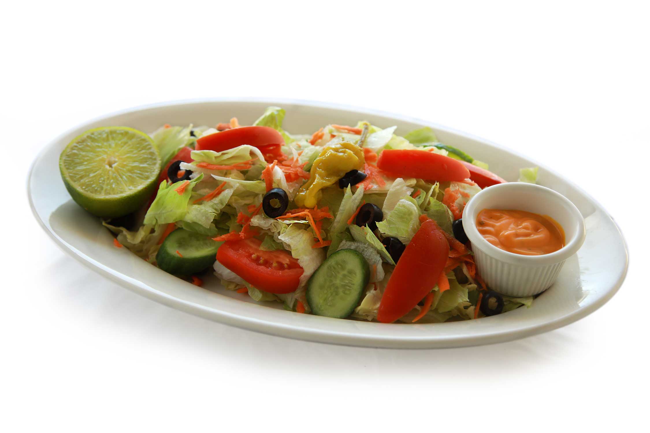 Order Garden Salad food online from M Cafe & Grill store, Lake Forest on bringmethat.com