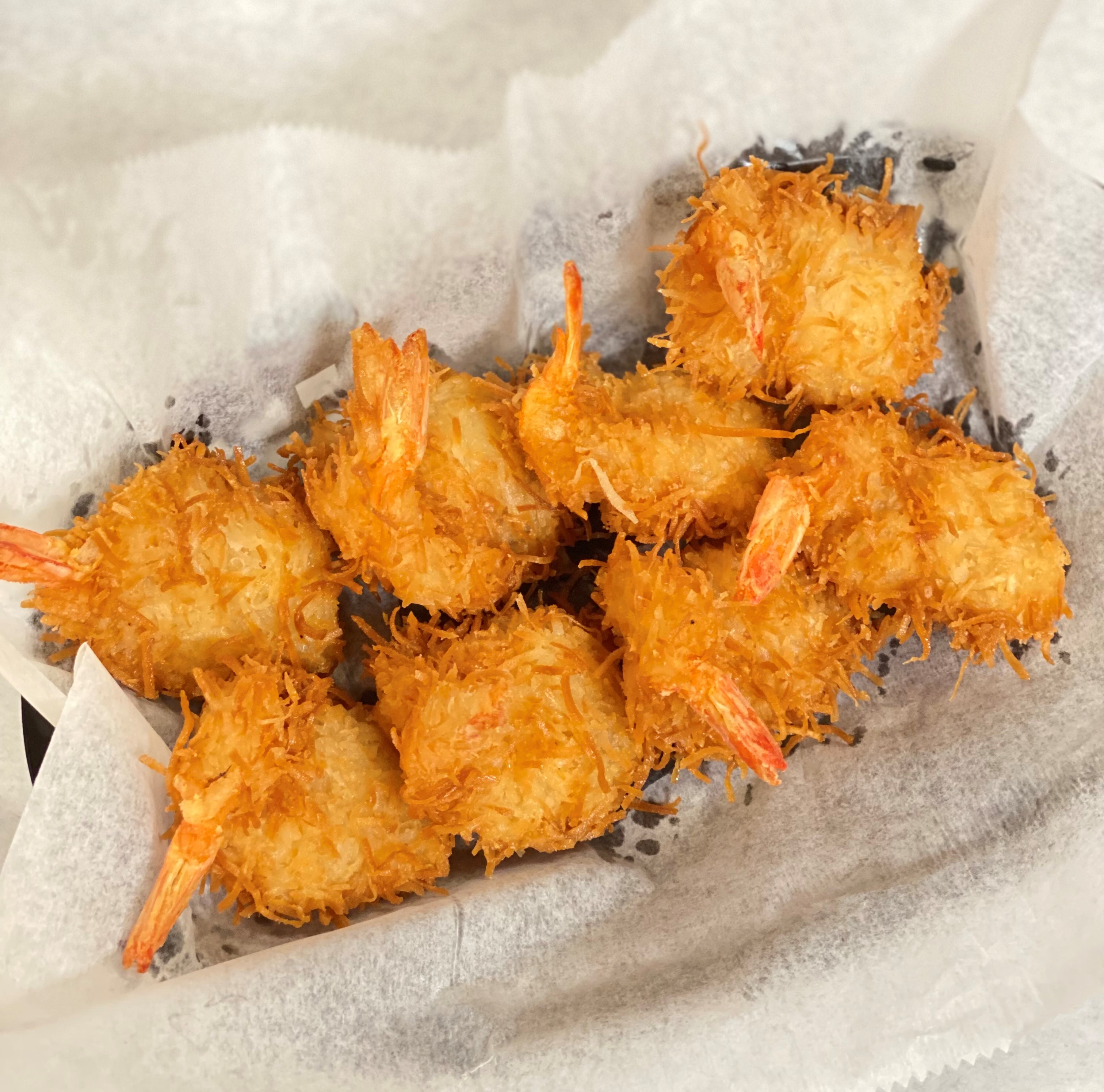 Order Coconut Shrimp (8) food online from Red Crab Juicy Seafood store, Cranford on bringmethat.com