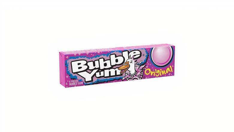 Order BUBBLE YUM Bubble Gum, Original, 5 Pieces food online from Mac On 4th store, Alton on bringmethat.com