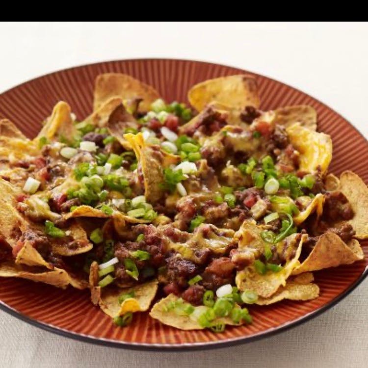 Order Beef Nacho - Appetizer food online from Hometown Pizza Cafe store, Water Valley on bringmethat.com