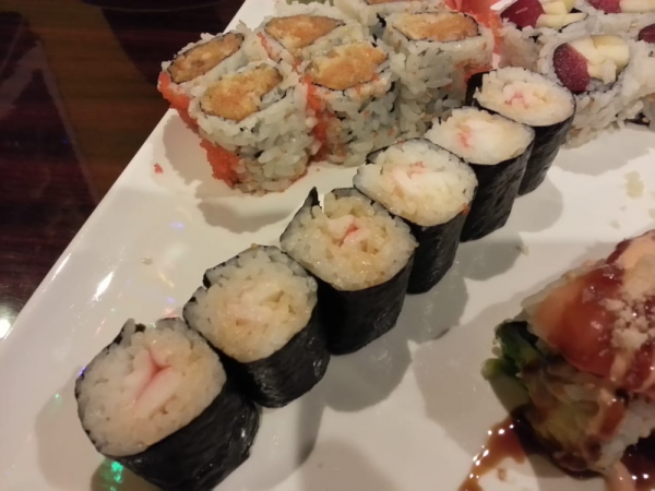 Order Spicy Shrimp Roll food online from Omiya Sushi II store, Brooklyn on bringmethat.com