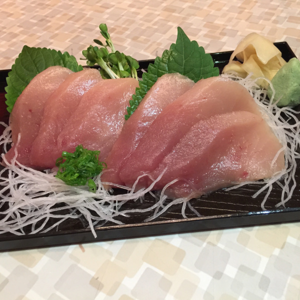 Order Albacore Sashimi food online from Kazuki Sushi store, Los Angeles on bringmethat.com