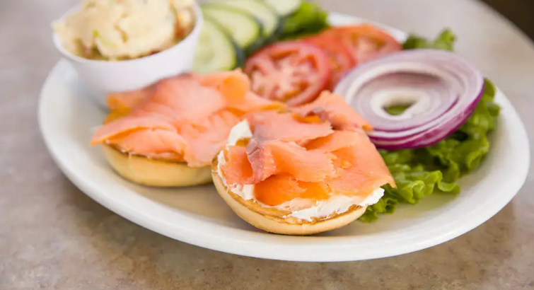 Order Lox and Cream Cheese Special food online from Danny's Deli and Grill store, Ventura on bringmethat.com