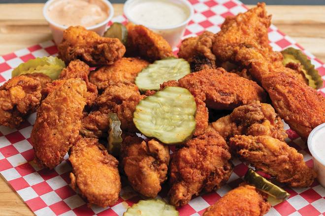 Order 24 Wings food online from Howlin’ Willy’s Hot Chicken store, Atlanta on bringmethat.com