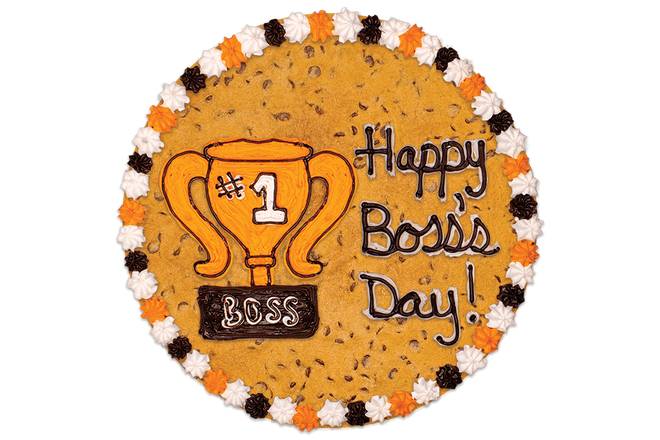 Order #625: Boss's Day Trophy food online from Nestle Toll House Cafe - 2341- PASEO VILLAGE PLAZA store, Albuquerque on bringmethat.com