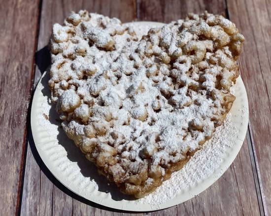 Order Heart Shaped Funnel-Cake food online from Fun Diggity Funnel Cakes store, Los Angeles on bringmethat.com