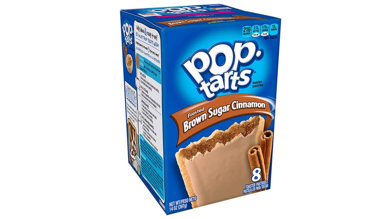 Order Kellogg'S Pop-Tarts Frosted Brown Sugar Cinnamon Toaster Pastries - 8 Count food online from Trumbull Mobil store, Trumbull on bringmethat.com
