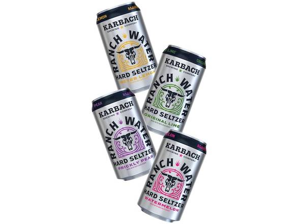 Order Karbach Ranch Water Hard Seltzer Variety 12x 12oz Cans food online from Goody Goody Liquor store, Houston on bringmethat.com