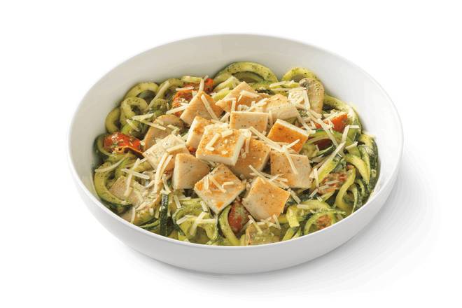 Order Zucchini Pesto with Grilled Chicken food online from Noodles & Company store, Dublin on bringmethat.com