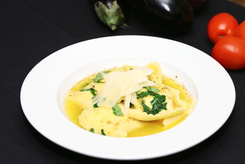 Order Hand Made Ravioli - Pasta food online from Bacino's Pizzeria  store, Chicago on bringmethat.com