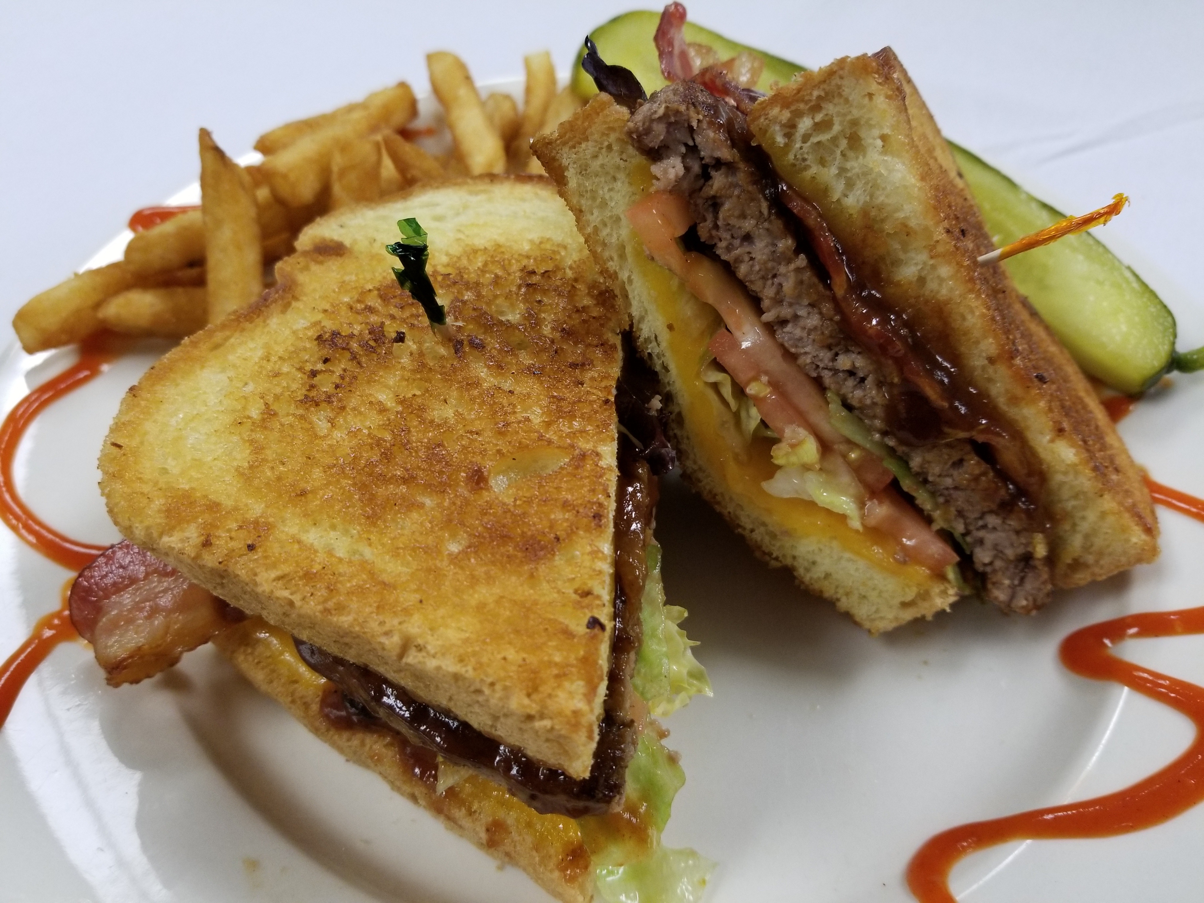 Order Texas BBQ Patty Melt food online from Kelley Deli store, Westerly on bringmethat.com