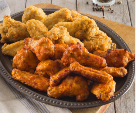 Order Hot and Spicy Wings food online from Hunt Brothers Pizza store, Canton on bringmethat.com