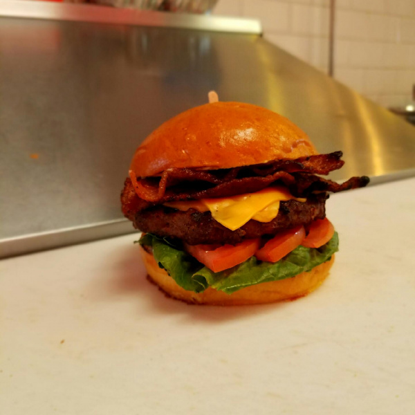 Order Cheddar BLT Burger food online from Fiore Shake, Steak And Sides store, Philadelphia on bringmethat.com