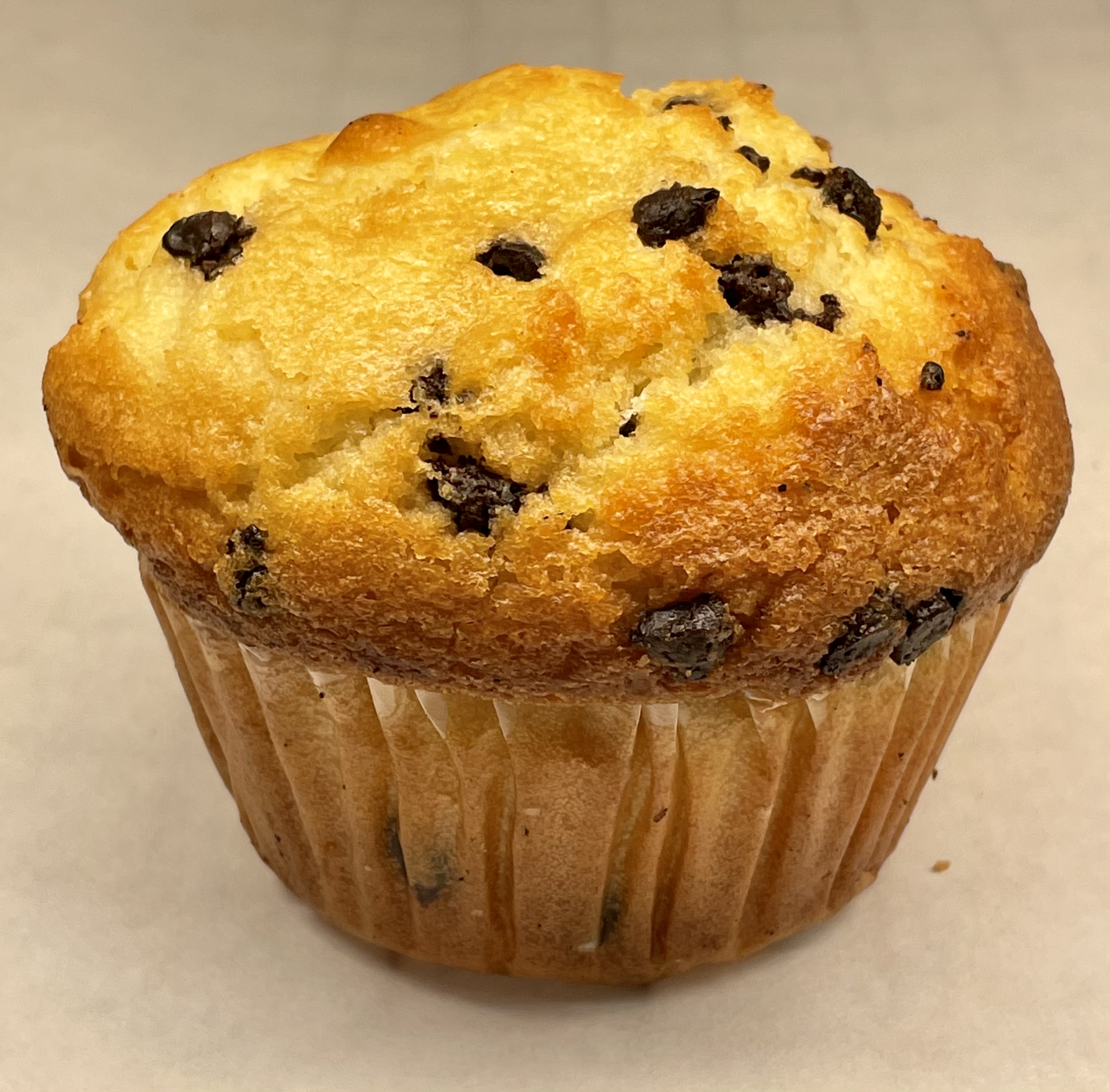 Order Chocolate Chip Muffin food online from Boston Donuts store, Fitchburg on bringmethat.com