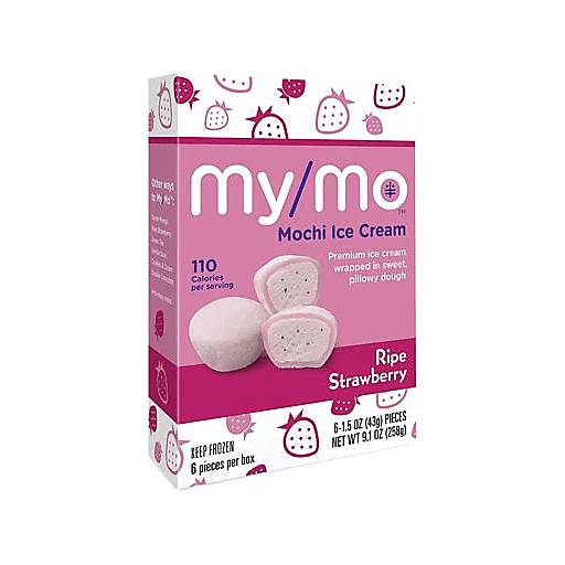 Order My Mo Mochi Strawberry Ice Cream  (9.1 OZ) 40735 food online from BevMo! store, Milpitas on bringmethat.com