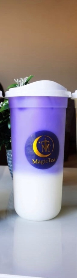 Order Taro Milk Tea food online from Magic Tea store, La Verne on bringmethat.com