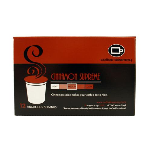 Order Cinnamon Supreme Singlicious Servings food online from The Coffee Beanery store, Wyomissing on bringmethat.com