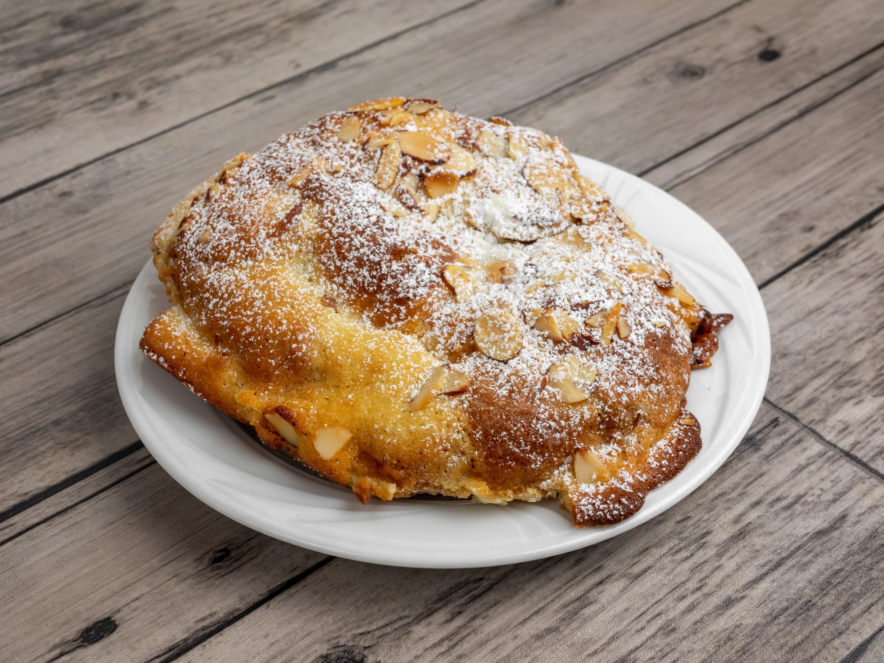 Order Almond Croissant  food online from The Perfect Latte store, Richmond on bringmethat.com