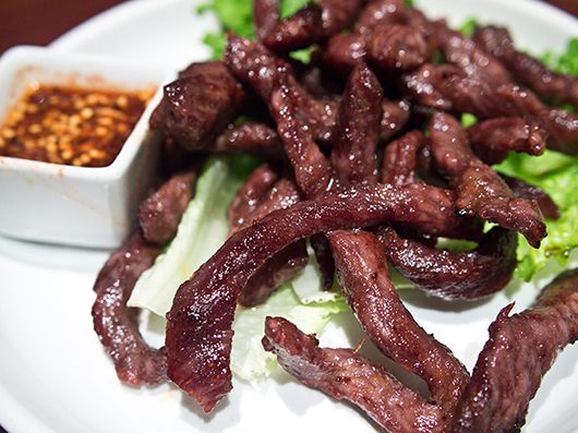 Order Beef Jerky food online from Thai Fiesta Cafe store, Paramount on bringmethat.com