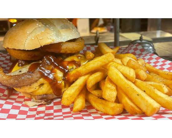 Order BBQ Baby Burger food online from Pie 314 store, Richmond on bringmethat.com