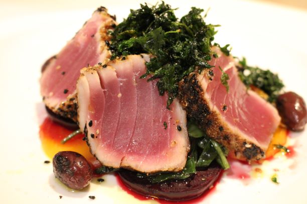 Order Grilled Tuna  food online from Avra Beverly Hills store, Beverly Hills on bringmethat.com